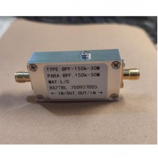 BPF-150K-30M 150kHz-30MHz RF Bandpass Filter AM SW Filter 50ohms with SMA Female Connector