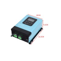 MPPT-60A Solar Controller 0-230V Ultra-wide Voltage Input Support Lithium Battery Activation Function