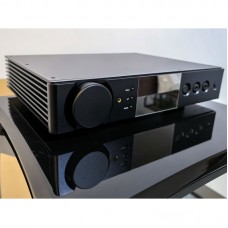 Black HPA-A1000 MK3 Balanced Headphone Amplifier Relay Volume Control OLED HD Screen Preamplifier