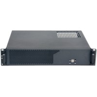 DX-2350B (Steel Panel) 2U 350mm IPC Chassis Server Chassis for MATX Motherboards/Hard Drives Installation