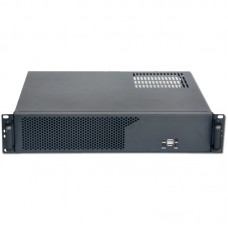DX-2350B (Steel Panel) 2U 350mm IPC Chassis Server Chassis for MATX Motherboards/Hard Drives Installation
