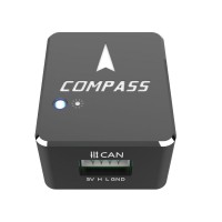 RM3100 CAN Compass Industrial Anti-interference Racing Drone External Compass Support for PX4/Ardupilot Flight Controllers