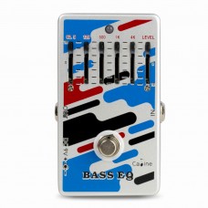 BASS EQ High Quality Single Effects Pedal 5-Band Equalizer Pedal 9VDC Dedicated for Electric Bass