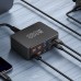 HW-66 330W Mini Portable USB Charger Station Gallium Nitride Fast Charging Station Built-in Multi-protection System