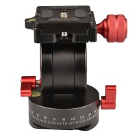 HYJ Mini Compact Hydraulic Panoramic Gimbal 360-degree Rotation Camera Gimbal 2D Pan and Tilt