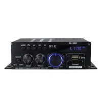 AK380 Mini HiFi Power Amplifier 40Wx2 Home/Vehicle Multifunctional Bluetooth Audio Amplifier