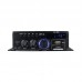AK380 Mini HiFi Power Amplifier 40Wx2 Home/Vehicle Multifunctional Bluetooth Audio Amplifier with 12V/5A Power Adapter