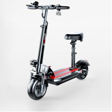 Sealup XLP-Q8 48V 500W 10.0Ah 40-50km Adult Electric Scooter Foldable E-Scooter (Black) w/ 10" Tires