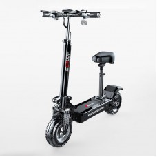 Sealup Q7 48V 500W 40-50km Mini E-Scooter Foldable Off-Road Electric Scooter w/ Wide LCD Dashboard