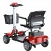 Sealup SU8 Red 500W Mobility Scooter – 60KM, 20A Battery, 10" Off-Road Tires, Foldable for Seniors