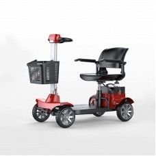 Sealup SU8 Red 500W Mobility Scooter – 60KM, 20A Battery, 10" Off-Road Tires, Foldable for Seniors