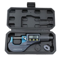 0-25mm Outside Micrometer High-Precision 0.001mm Digital Micrometer with Metric & Imperial Switching