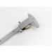 KC59 150mm Metric Dial Caliper Gold-Edged Shockproof Vernier Caliper Carbon Steel Measuring Tool