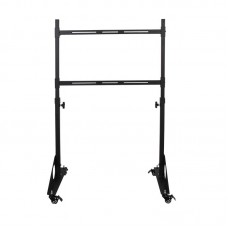 ARTcockpit Single Freestanding Monitor Stand Mobile Racing Simulator Monitor Stand for 32-65" Monitors
