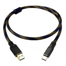 1m/3.3ft USB Audio Cable USB Data Cable with Imported Cable Base for Canare (Type-C to USB Port)