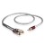 1m/3.3ft Silver-Plated 3.5mm to RCA Cable HiFi 3.5mm to RCA Splitter (YYAUDIO 3.5mm to 2 RCA Male)