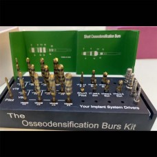 24PCS Dental Osseodensification Burs Kit Universal Bur Kit Surgical Tools for Dental Implant