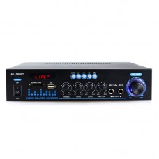 SUNBUCK AV-569BT 60W+60W Bluetooth5.0 Power Amplifier Home/Karaoke HiFi Audio Amplifier