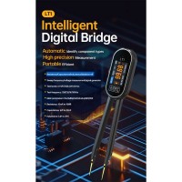 LT1 Portable Intelligent Digital Bridge Tweezers High Precision LCR Resistance Inductance Capacitance Tester
