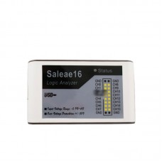 USB Logic16 16-Channel Logic Analyzer 300Mbit Real Time Bandwidth Analyzer Replacement for Saleae16