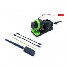 1W 1000TVL Analog HD VTX FPV Video Transmitter Camera Combo with 56CH PCB Receiver for Android Cellphone