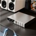 SMSL PA400 GaN Power Amplifier 250Wx2 High Power Stereo HiFi Audio Amplifier PGA2311 Volume Control