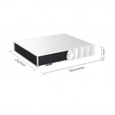 SMSL PA400 GaN Power Amplifier 250Wx2 High Power Stereo HiFi Audio Amplifier PGA2311 Volume Control