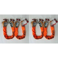 4PCS Lifeboat Fall Preventive Device UHMWPE 24mmx1m Liferaft FPD Sling with CCS/BV Certificates