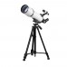 70500 Astronomical Telescope 70mm Aperture Finderscope 20X-375X Magnification with 1.4-Meter Tripod