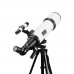 70500 Astronomical Telescope 70mm Aperture Finderscope 20X-375X Magnification with 1.4-Meter Tripod