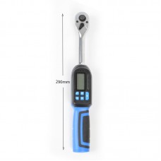 High Precision 3-60Nm Torque Wrench Digital Display Adjustable Maintenance Tool with 3/8mm Ratchet