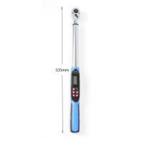 High Precision 10-200Nm Torque Wrench Digital Display Adjustable Maintenance Tool with 1/2mm Ratchet