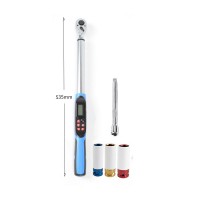 High Precision 17-340Nm Torque Wrench Digital Display Adjustable Maintenance Tool with 1/2mm Ratchet