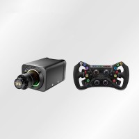 Simagic Alpha Evo 12Nm Direct Drive Wheel Base + 11.8" GT NEO Steering Wheel with 2 Clutch Paddles