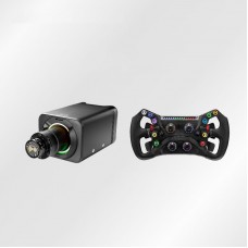 Simagic Alpha Evo 12Nm Direct Drive Wheel Base + 11.8" GT NEO Steering Wheel with 2 Clutch Paddles