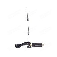 Original Blog V4 SDR Dongle 500KHz-1.766GHz R828D RTL2832U 1PPM with USB-A Port + Suction Cup Antenna