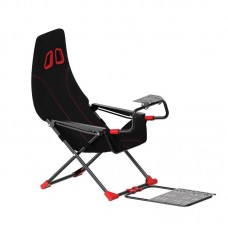 HappyGame Foldable Racing Simulator Cockpit Sim Racing Cockpit 150KG Load (No Manual Shifter Bracket)