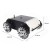 MiniUGV20C ROS Robot Chassis 4WD Robot Platform (Mecanum Wheel Version with 30kg Load Capacity)