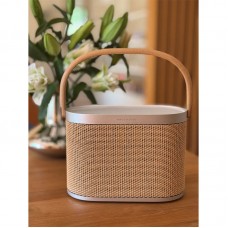 B&O Beosound A5 Outdoor Portable Subwoofer Bluetooth Speaker (Nordic Weave) w/ Qi Wireless Charging