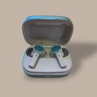 B&O Beoplay Eleven ANC Earbuds True Wireless In-Ear Earbuds (Eucalyptus Green) with Charging Case