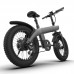 Tebike Q3 48V 13AH 750W 20" 75km Folding E-Bike All-Terrain Electric Bike (Dark Iron Black)
