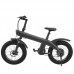 Tebike Q3 48V 13AH 750W 20" 75km Folding E-Bike All-Terrain Electric Bike (Dark Iron Black)