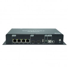HD-KV410 Mini 2.6Million Pixel LED Video Processor Grayscale LEC Control Card Support Four Ethernet Outputs