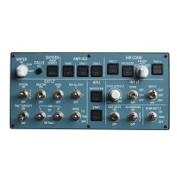 QMOVH-A Bottom Panel for Mini Airbus Flight Game Simulator Compatible with MSFS2020 2024/X-Plane 11 12