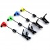 Set of 4pcs European Carp Swingers Bobbins Fishing Bite Alarm Swingers with Zippered Protective Case