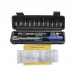 15PCS 1/4" 2-24N.m Bicycle Preset Torque Wrench Set Mini Adjustable Ratchet Torque Wrench Set