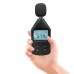 JD-105 +/-1.5dB High Precision Digital Noise Meter 30-130dB Sound Level Meter with 2.17-inch LCD Screen