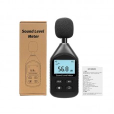 JD-105 +/-1.5dB High Precision Digital Noise Meter 30-130dB Sound Level Meter with 2.17-inch LCD Screen