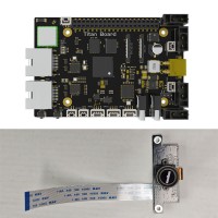 RT-Thread RA8P1 Titan Board Dual Core 256GOPS High Performance AI-Accelerated MCU Development Board with Camera Module