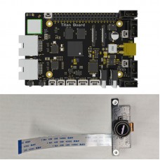 RT-Thread RA8P1 Titan Board Dual Core 256GOPS High Performance AI-Accelerated MCU Development Board with Camera Module